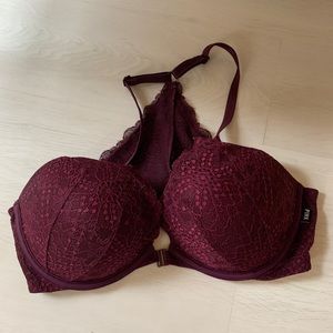 PINK date night lace bra